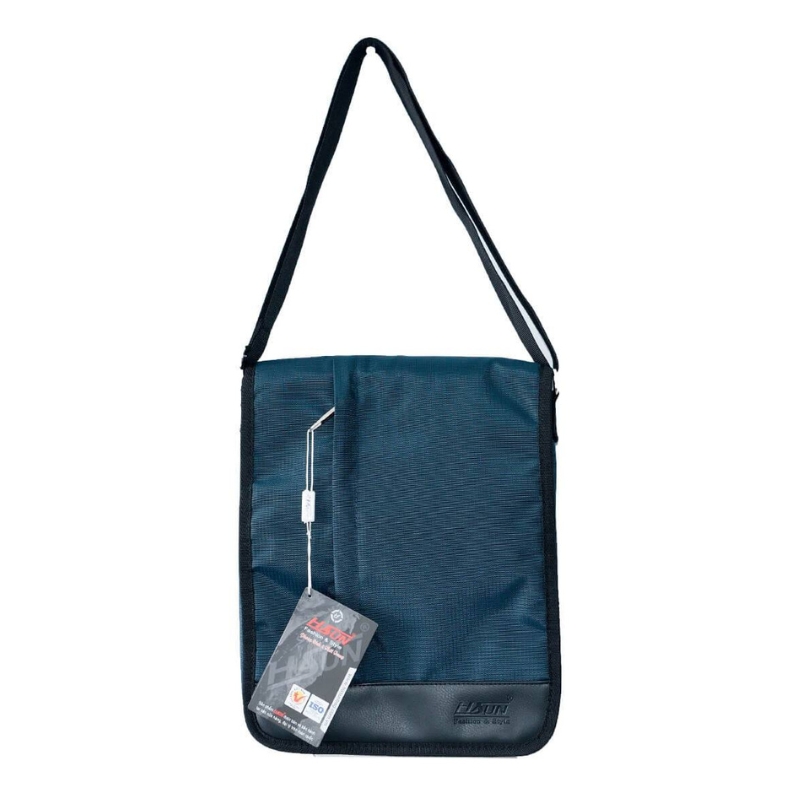 Túi đeo chéo HASUN 622 nhiều ngăn, gọn nhẹ, vải bố bền chắc, trượt nước, có quai treo / xách - BH dài hạn