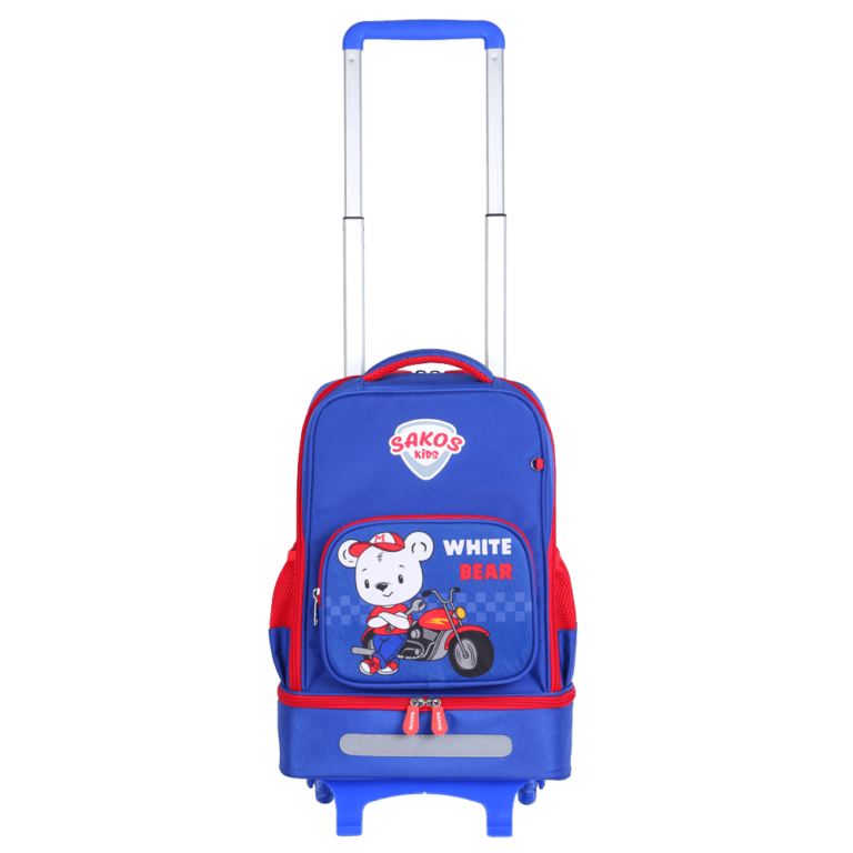 Balo Cần Kéo Học Sinh Thời Trang SAKOS KIDS MOVIL - BH Dài Hạn