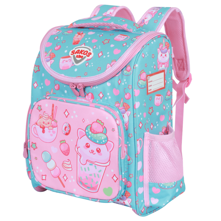 Balo Chống Gù Học Sinh Thời Trang SAKOS SMARTY - Họa Tiết Dễ Thương, Siêu Nhẹ - BH Dài Hạn