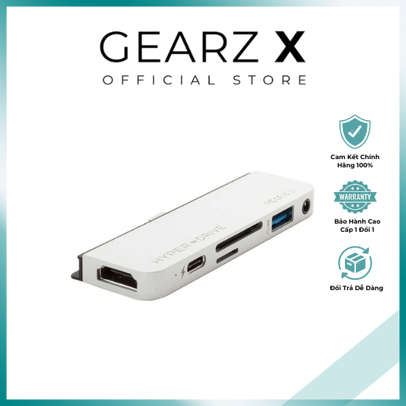 Cổng Chuyển Chuyên Dụng HyperDrive USB-C Hub For iPad Pro - HD319A