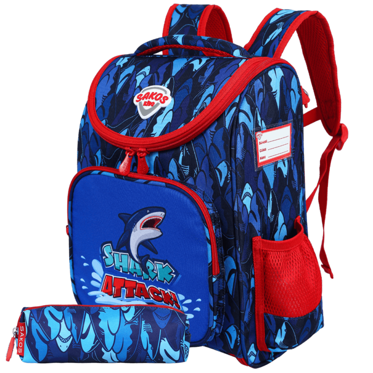 Balo Học Sinh Thời Trang SAKOS KIDS NINOS - Họa Tiết Dễ Thương, Siêu Nhẹ - BH Dài Hạn