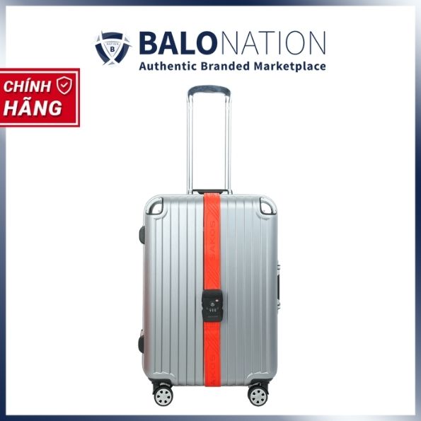 Dây Đai Khóa Hành Lý SAKOS KING LOCK 1 Chiều Có Khóa Số An Ninh TSA