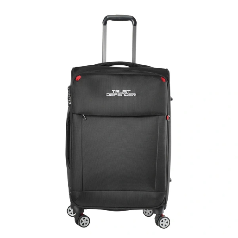 Vali kéo vải MR VUI 204 size ký gửi 24 inch - Khóa số TSA, bánh xe đôi xoay, có nametag, quai xách 2 chiều