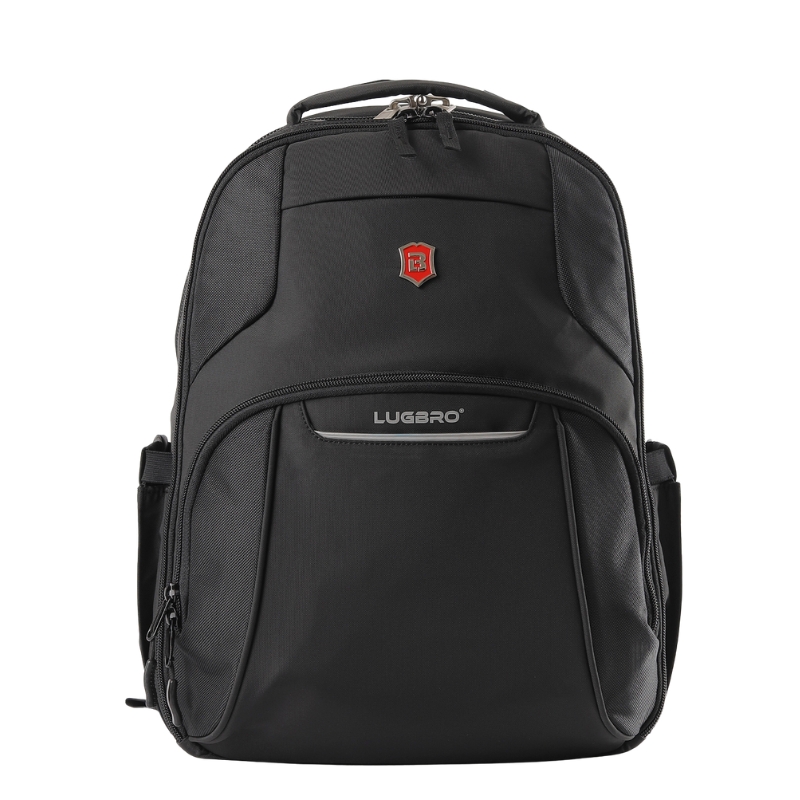 Balo laptop 17 inch LUGBRO Jamboree - Sức chứa lớn, nhiều ngăn, vải trượt nước, đai gài vali, cổng dây sạc