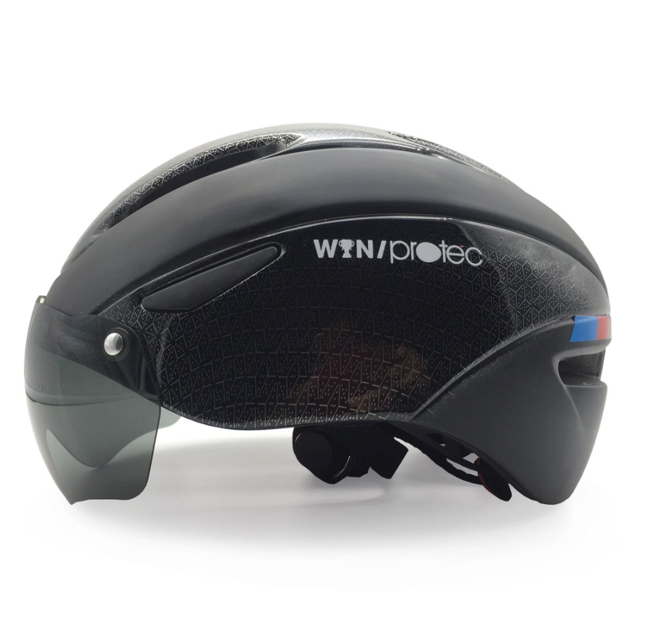 Nón Bảo Hiểm Xe Đạp Có Kính Thể Thao PROTEC WIN 001