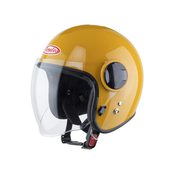 Mũ Bảo Hiểm Andes 3/4 đầu Có Kính 3S382H-Bóng
