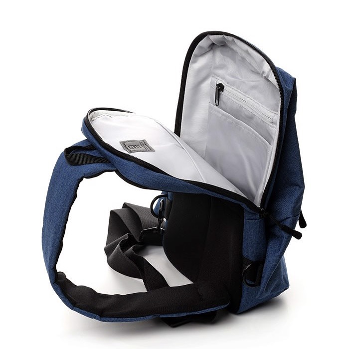 Túi Đeo Chéo 8 inch AGVA Milano Dark Blue LTB347