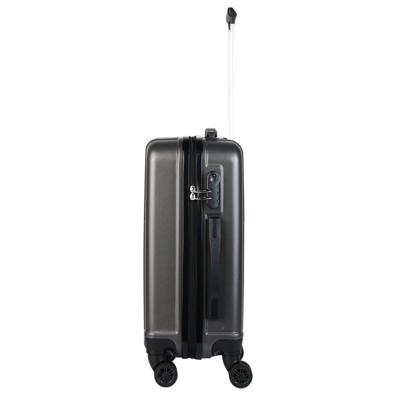 Vali kéo nhựa STARGO Brillant size M ký gửi 24 inch, khóa 3 số, có móc treo, vách ngăn chống đổ, đai chữ X