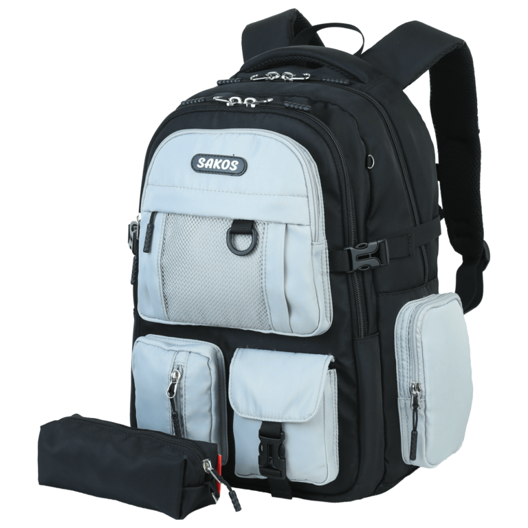 Balo Học Sinh Thời Trang SAKOS STORMY - Thiết Kế Đơn Giản, Siêu Nhẹ - BH Dài Hạn