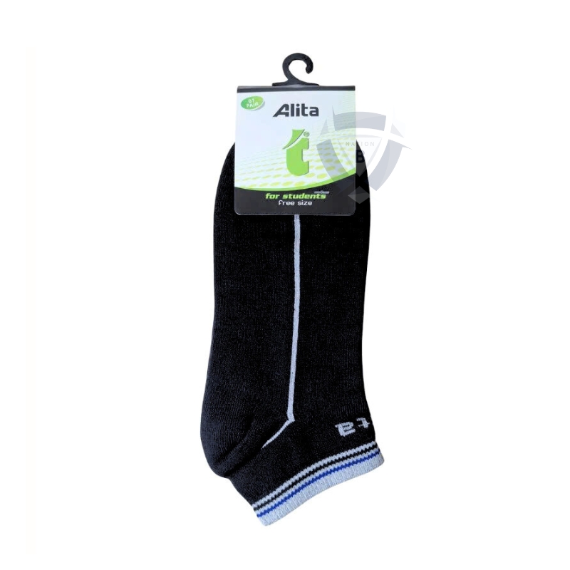 Vớ (tất) ATINTA học sinh / văn phòng cổ ngắn AL001 freesize nam nữ - Vớ cotton Nam Thành khử mùi hiệu quả