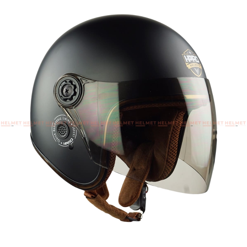 Mũ bảo hiểm 3/4 đầu có kính HPRO HP04K unisex - MBH hiện đại, tối giản, chuẩn an toàn, form ôm gọn nam nữ