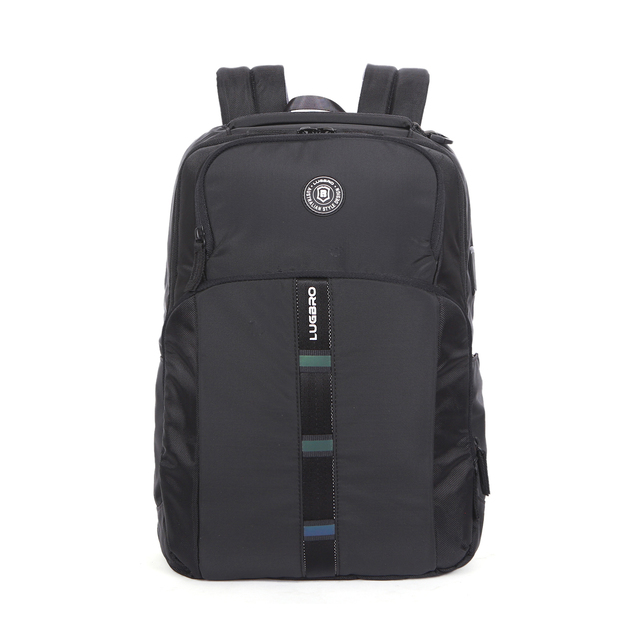 Balo laptop 14 inch LUGBRO City Max - Có sạc USB, Công nghệ RFID Block chống trộm