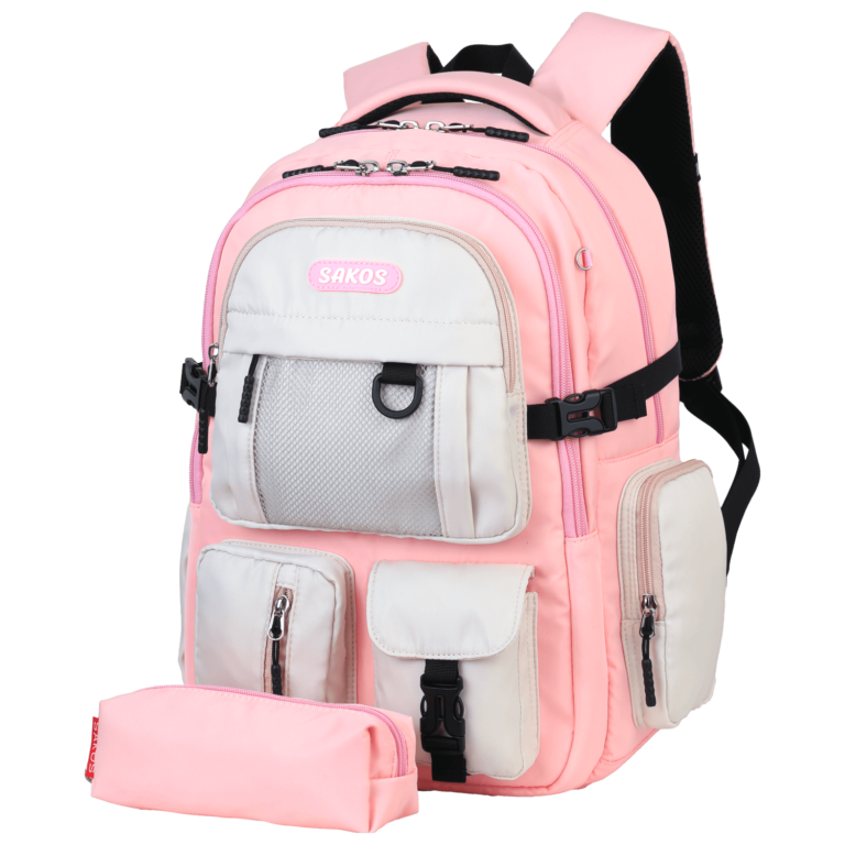 Balo Học Sinh Thời Trang SAKOS STORMY - Thiết Kế Đơn Giản, Siêu Nhẹ - BH Dài Hạn