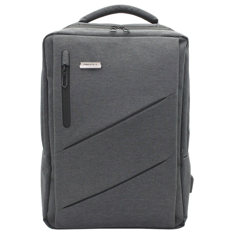 Balo laptop 15.6 inch OMASKA 1122 có cổng sạc USB, đa năng - Thanh lịch, chống thấm hiệu quả - BH Dài Hạn