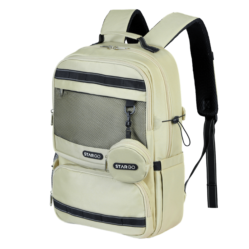 Balo laptop 15.6 inch STARGO Nerio - Siêu nhẹ, đứng form, nhiều ngăn khoa học, trượt nước, bền bỉ, hiện đại