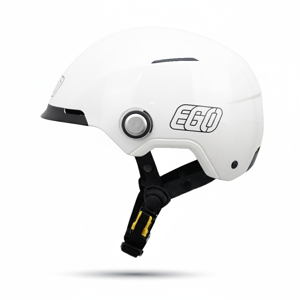 Mũ bảo hiểm 1/2 đầu EGO E-22 không kính - MBH nửa đầu cứng cáp, thoáng khí, có núm tăng chỉnh size linh hoạt