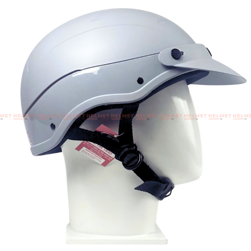 Mũ bảo hiểm 1/2 đầu KIM MINH dành cho người có vòng đầu lớn - MBH nửa đầu size lớn, chống va đập, chắc chắn