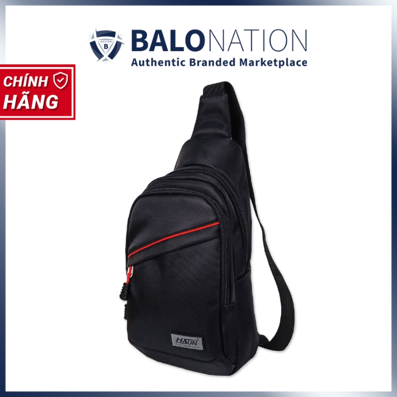 Túi đeo chéo 1 quai HASUN 626 năng động, nhiều ngăn, nhỏ gọn, siêu nhẹ, trượt nước, độ bền cao - BH dài hạn