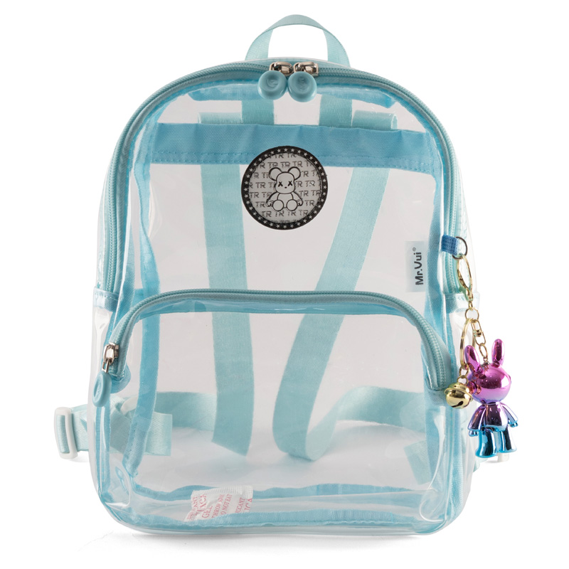 Balo teen mini trong suốt MR VUI 1010 siêu nhẹ nhỏ gọn độc đáo thời trang, chống thấm hiệu quả