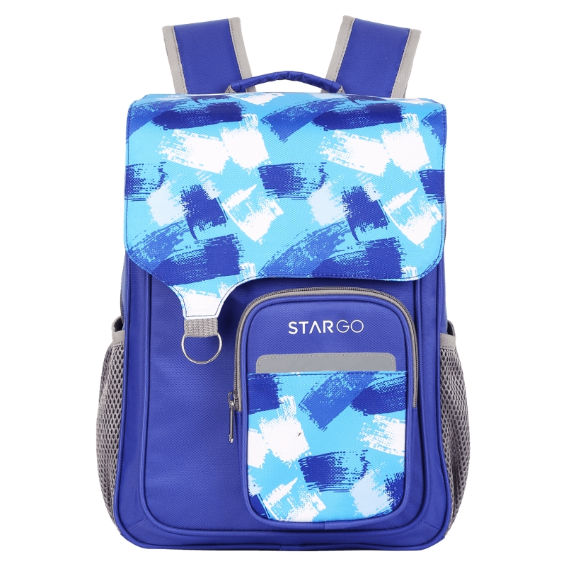 Balo học sinh STARGO Brili cho bé tiểu học lớp 3 4 5 - Nhẹ, chống gù, đai trợ lực, đứng form, đồ họa tươi sáng