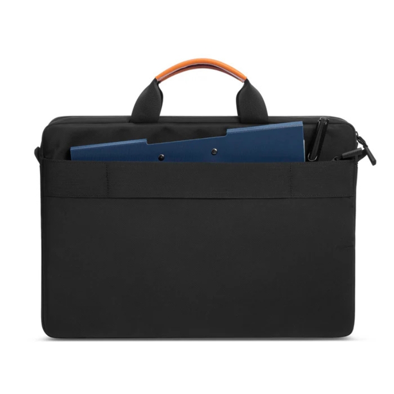 Cặp / Túi đeo chéo chống sốc laptop 17 inch TOMTOC Defender A42 Briefcase - A42G1D1 mỏng nhẹ, đai gài vali