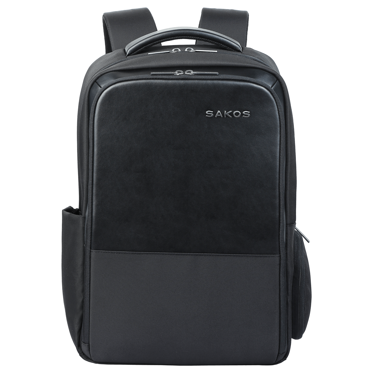 Balo Laptop 15.6 Inch SAKOS PLANUS Phối Da Cao Cấp - BH Dài Hạn