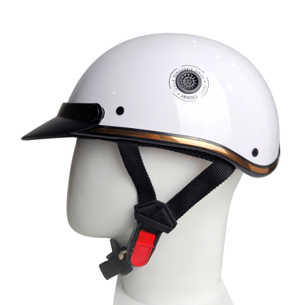 Mũ bảo hiểm 1/2 đầu HPRO HP03B không kính – Chắn chắn, chống va đập - BH Dài Hạn