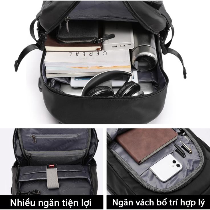 Balo Laptop 15.6 inch REEYEE 1051 (RY110B) Có Đai Phản Quang