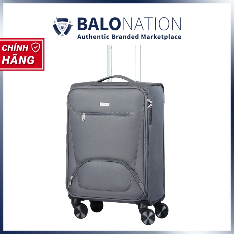 Vali kéo vải STARGO Mossa size xách tay cabin 20 inch - Trượt nước, thanh lịch, khóa TSA chuẩn Hoa Kỳ