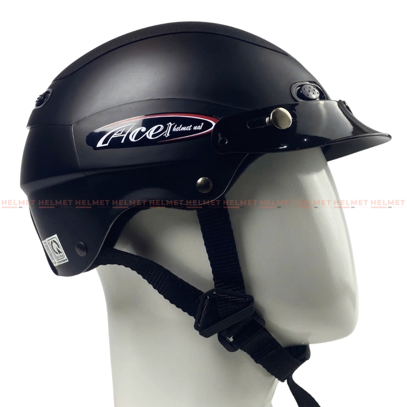 Mũ bảo hiểm 1/2 đầu GRS A102 - MBH nửa đầu gọn nhẹ chuẩn an toàn, chịu va đập mạnh, thoáng khí