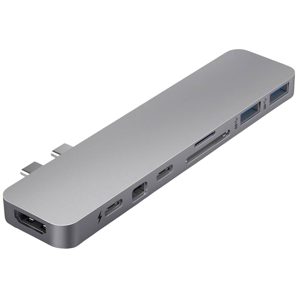 Cổng chuyển HyperDrive PRO 8-IN-2 Hub cho USB-C MacBook Pro/Air - GN28D
