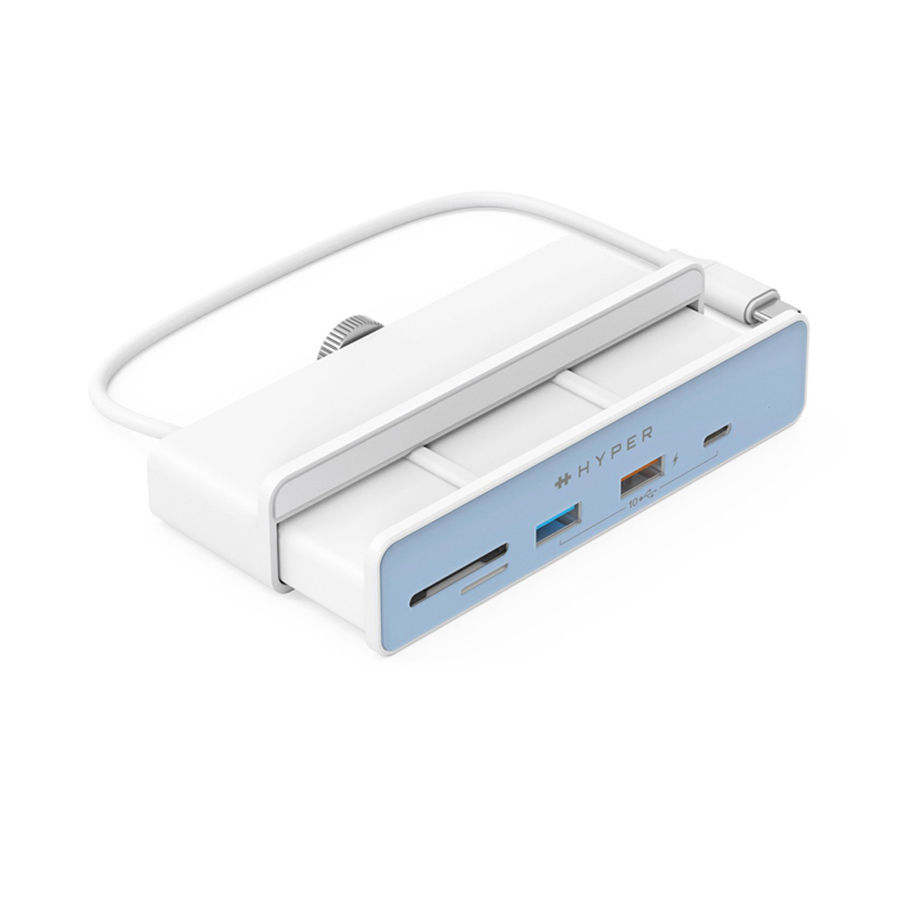Cổng Chuyển Chuyên Dụng IMAC 24″ HyperDrive HDMI 4K60HZ 6-IN-1 USB-C Hub – HD34A8