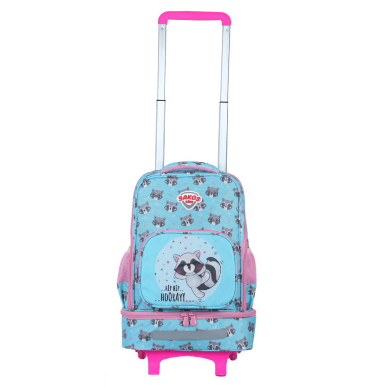 Balo Cần Kéo Học Sinh Thời Trang SAKOS KIDS MOVIL - BH Dài Hạn