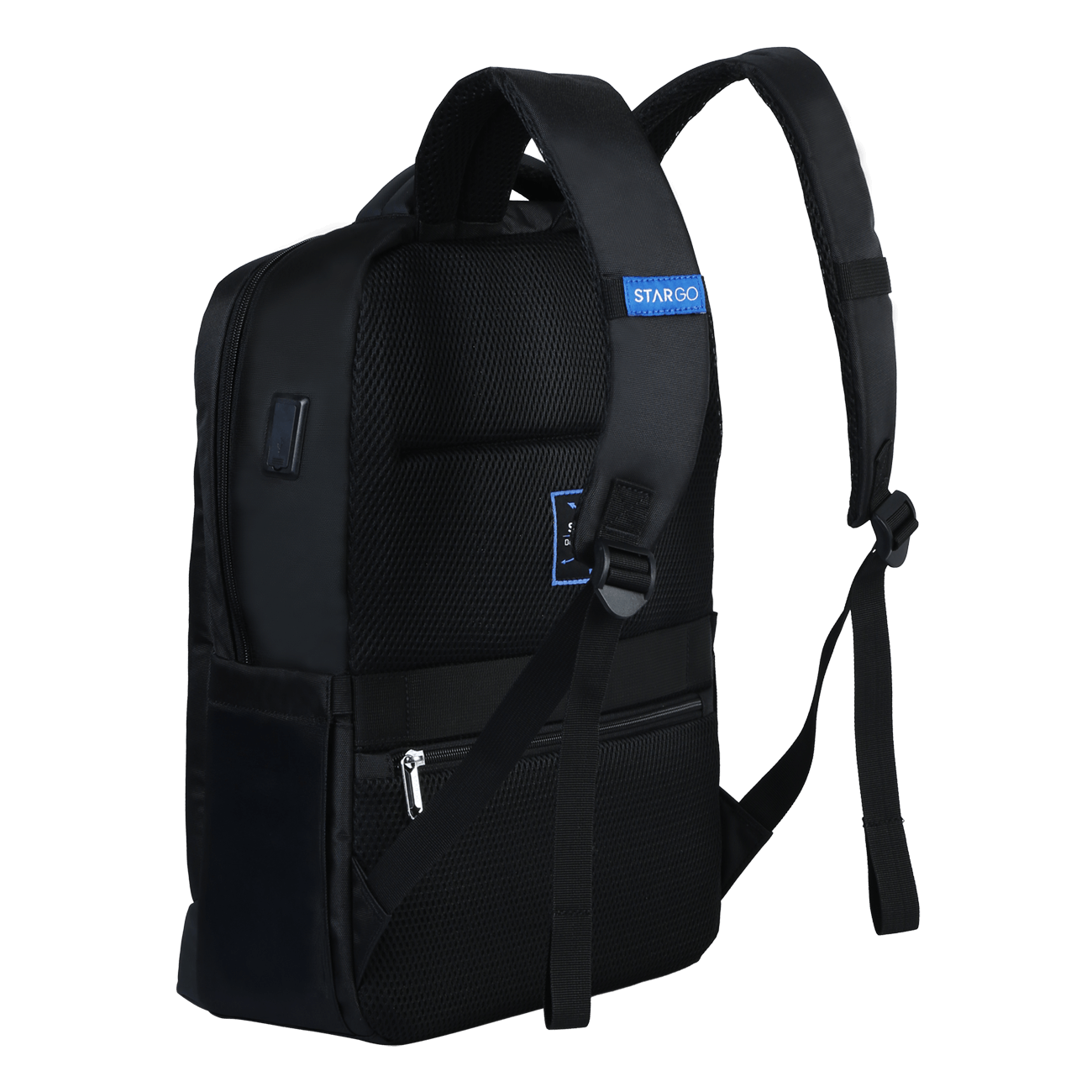 Balo laptop 15.6 inch STARGO Avion tích hợp cổng sạc USB, đai gài vali, vải trượt nước cao cấp - BH Dài Hạn