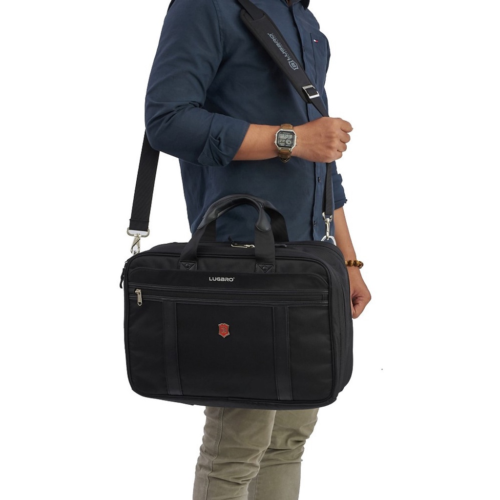 Cặp Laptop 15.6 inch Đa Năng LUGBRO 3-WAY PRO BAG M (Bản Tiêu Chuẩn)