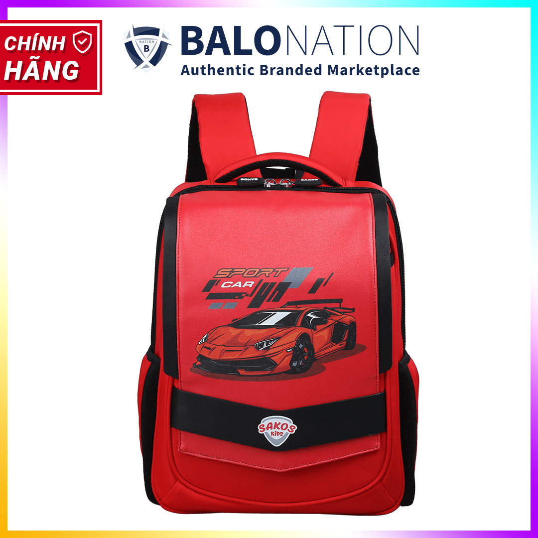 Balo Trẻ Em Học Sinh Tiểu Học Chống Gù SAKOS GENIUS