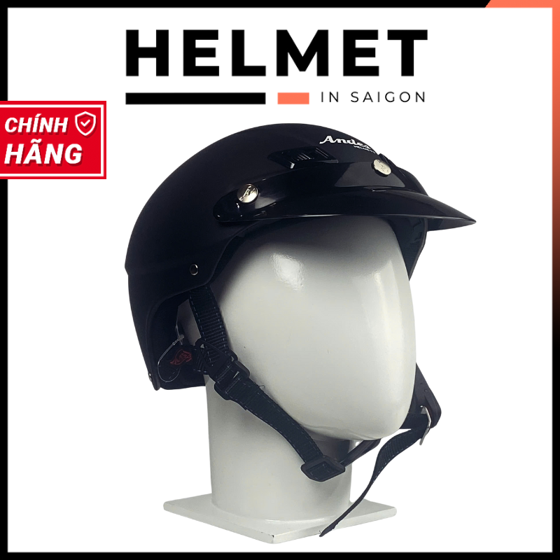 Mũ Bảo Hiểm Nửa Đầu Andes 3S109-Nhám