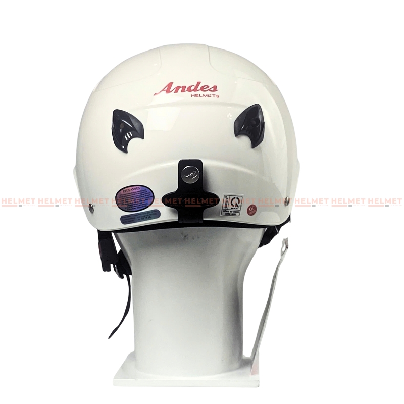 [CHÍNH HÃNG] Mũ bảo hiểm 1/2 đầu ANDES 3S108 không kính - MBH nửa đầu cứng cáp, chuẩn an toàn, chịu được va đập mạnh