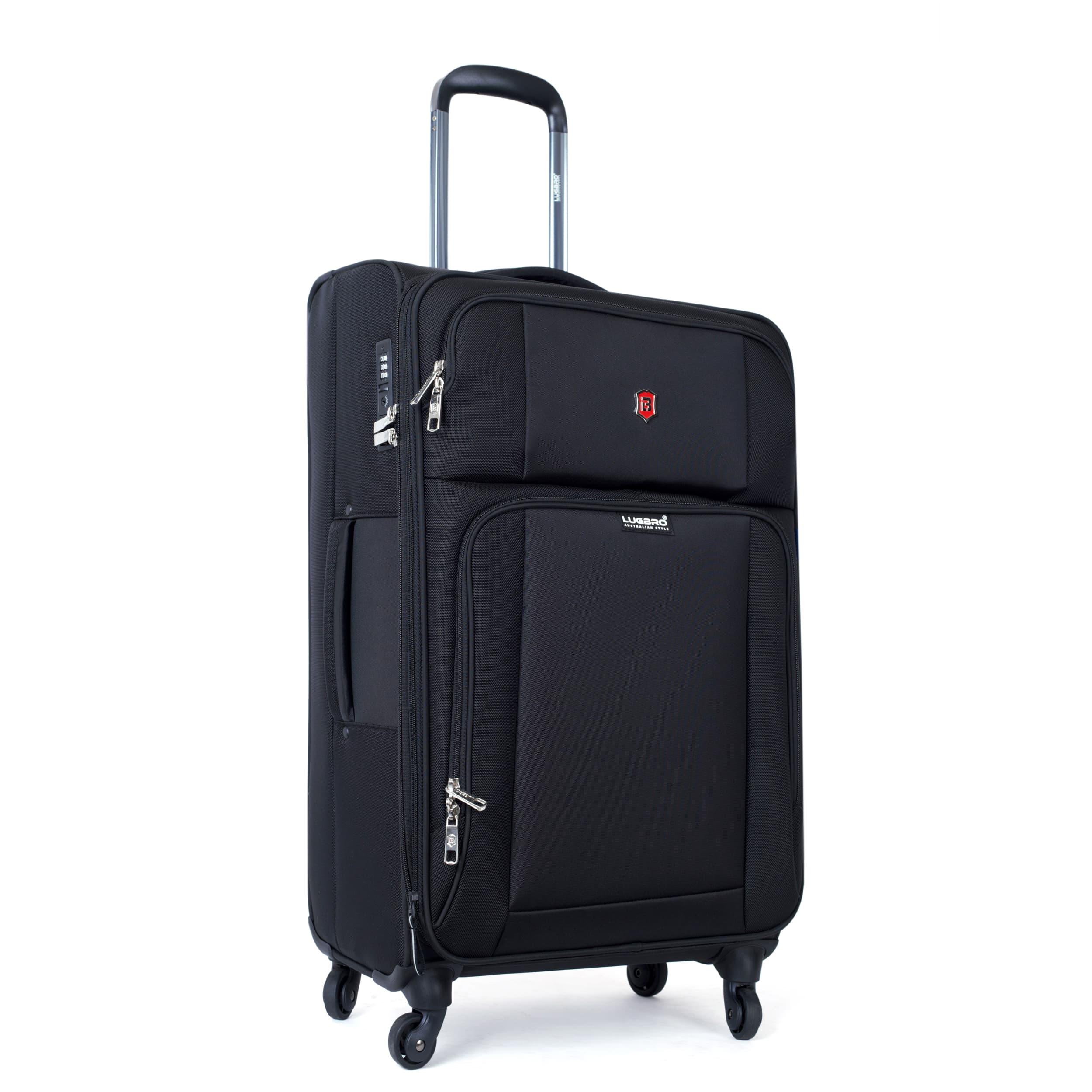 Vali Vải 25 Inch Có Thể Nới Rộng, Nhiều Ngăn Tiện Ích LUGBRO TRANSPORTER 69