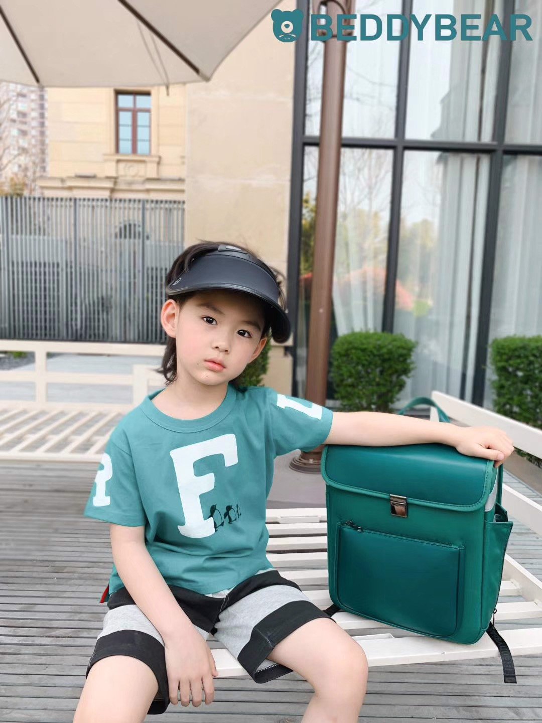 Balo Chống Gù Lớp 1-3 BEDDYBEAR Royal Xanh Lá Cho Bé GZ-XANHLA