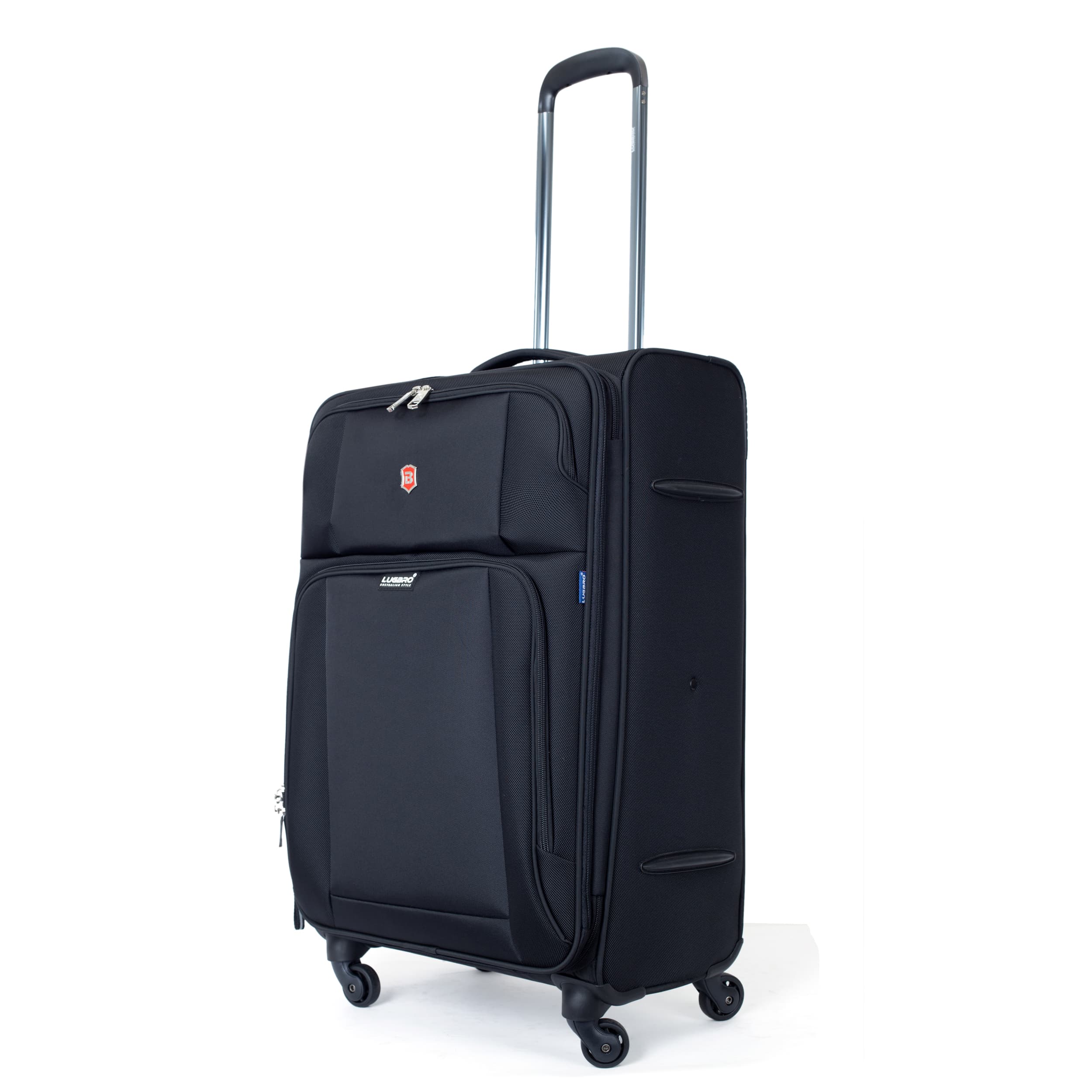 Vali kéo vải LUGBRO Transporter 78 size ký gửi 28 inch có thể nới rộng, có ngăn áo vest chống nhăn