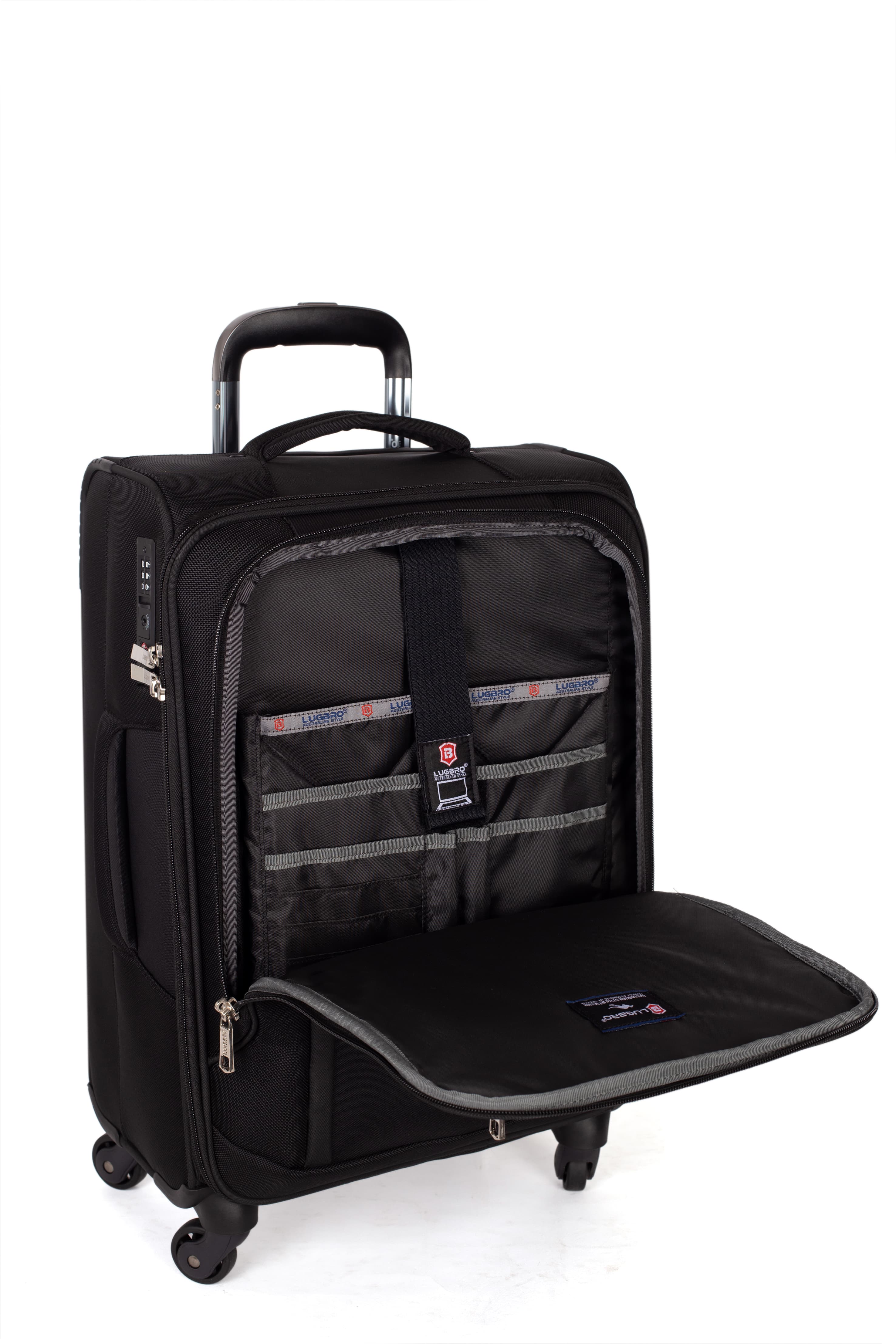 Vali Vải BH Trọn Đời LUGBRO Lugberry 41L Size Xách Tay