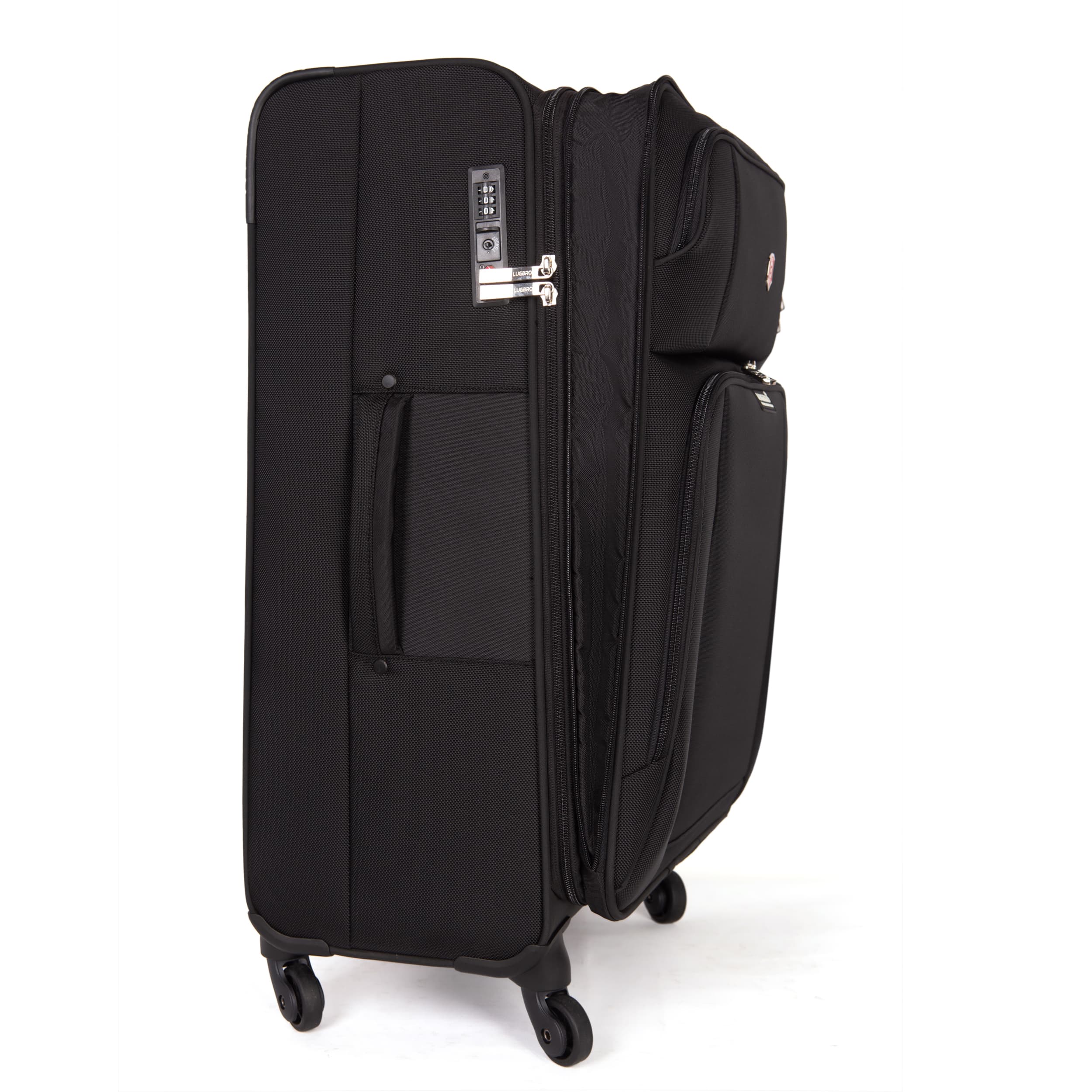 Vali kéo vải LUGBRO Transporter 78 size ký gửi 28 inch có thể nới rộng, có ngăn áo vest chống nhăn