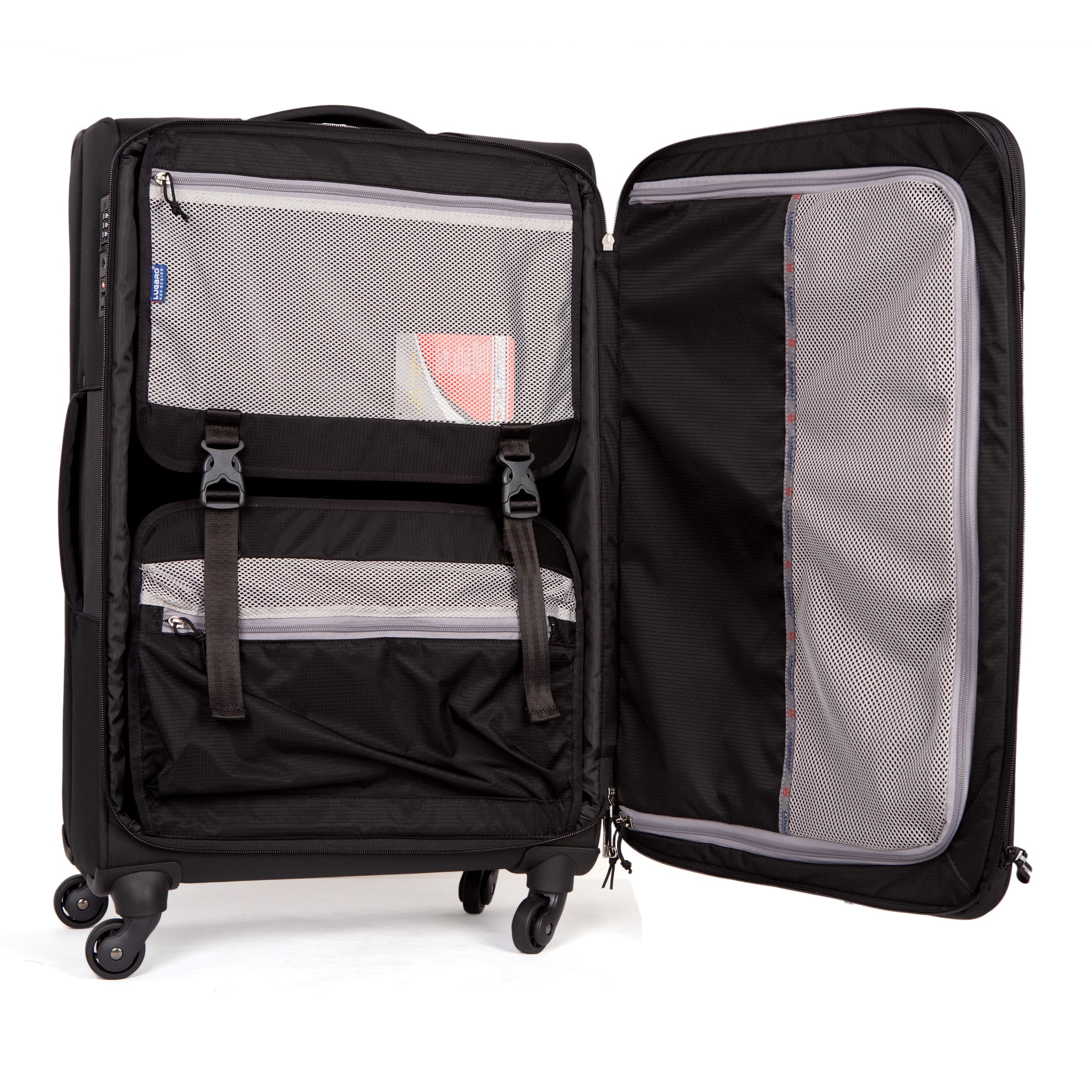 Vali Vải BH Trọn Đời LUGBRO Lugberry 41L Size Xách Tay