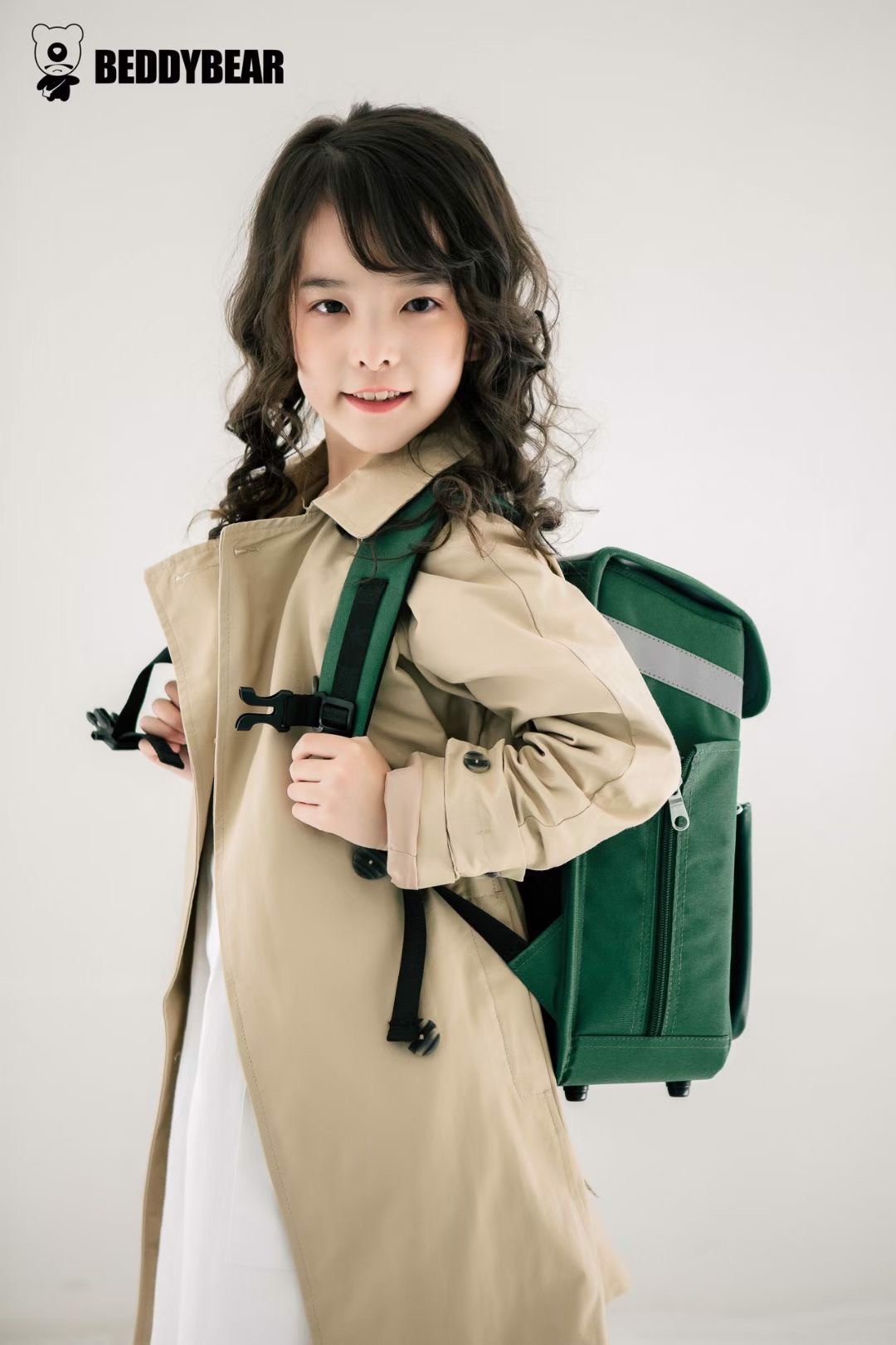 Balo Chống Gù Lớp 1-3 BEDDYBEAR Royal Xanh Lá Cho Bé GZ-XANHLA