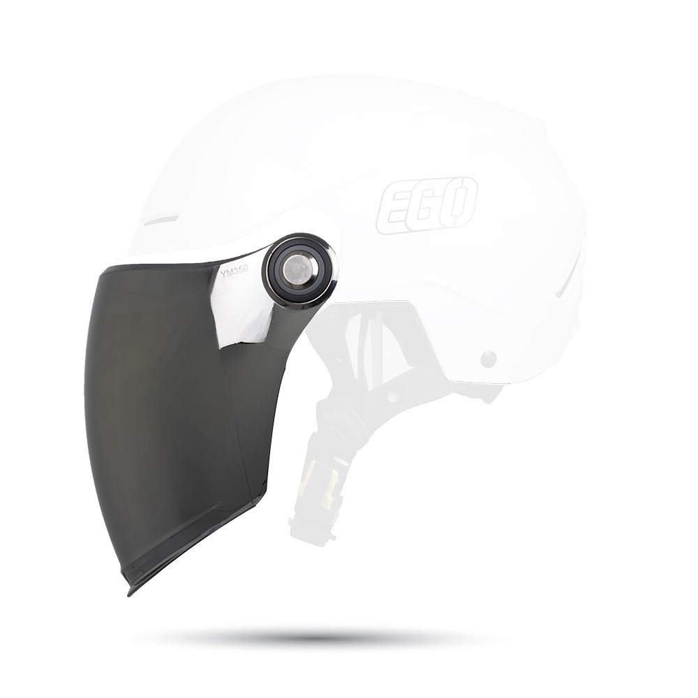 Kính chắn gió mũ bảo hiểm EGO E-22/E-23 - Kính rời dài/ngắn tháo lắp chống bụi, nắng (không bao gồm mũ)