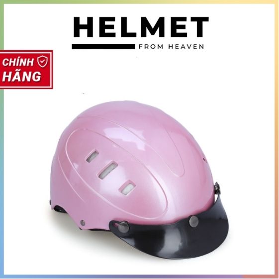 Mũ Bảo Hiểm Nửa Đầu PROTEC ROSA RLW Đơn Màu - Size L, An Toàn, Thời Trang
