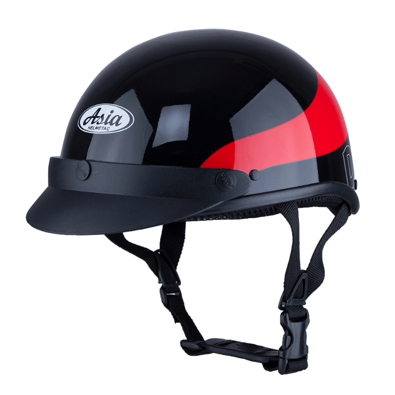 Mũ bảo hiểm 1/2 đầu ASIA MT-105 3M - MBH nửa đầu unisex chuẩn an toàn, tối giản, gọn nhẹ, năng động