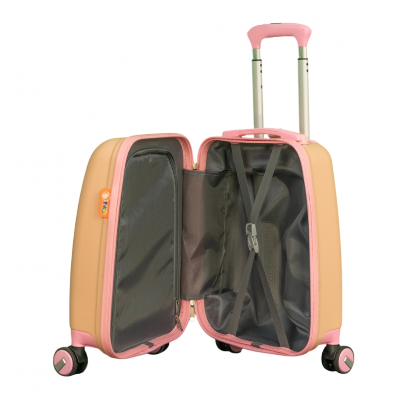 [CHÍNH HÃNG] Vali kéo nhựa trẻ em HÙNG PHÁT PIKA 876 - Đáng yêu, khoang chứa rộng, bánh xe xoay 360 độ, an toàn, bền bỉ