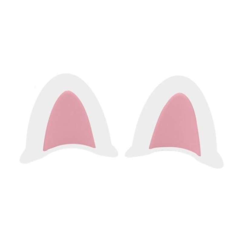 [CHÍNH HÃNG] Phụ kiện tai mèo 2 màu gắn mũ bảo hiểm trang trí siêu dễ thương, thời trang, đáng yêu vô hạn (bộ 2 cái)